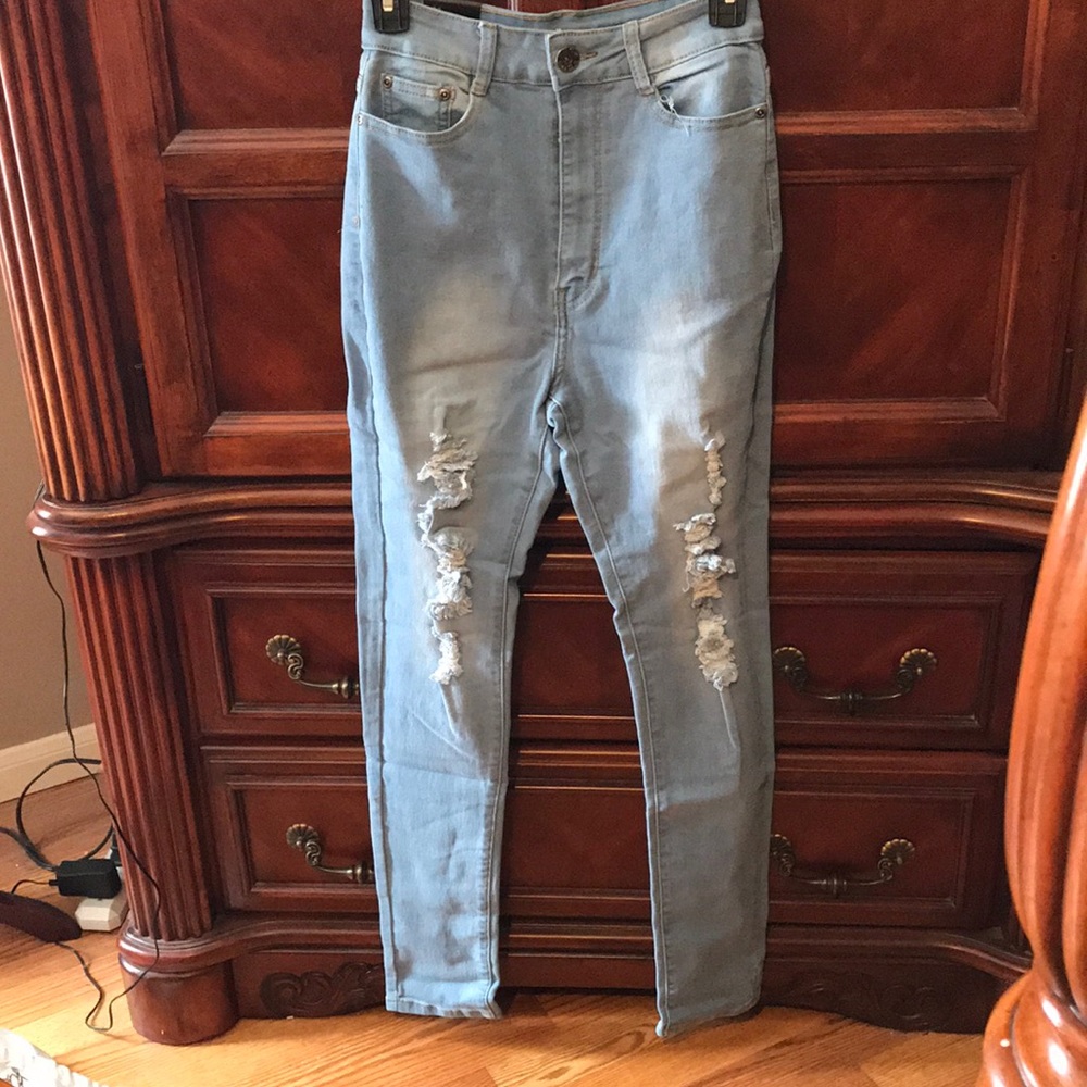 High Waist Skinny Jeans